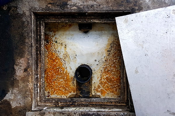 foul odors, slow drainage, and grease buildup are signs that you may need grease trap cleaning